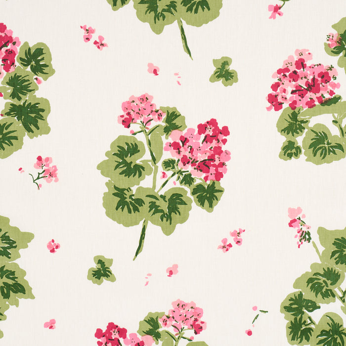 Schumacher Geranium Pinks Fabric Sample TL400022