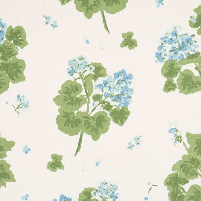 Schumacher Geranium Sky Fabric Sample TL400023
