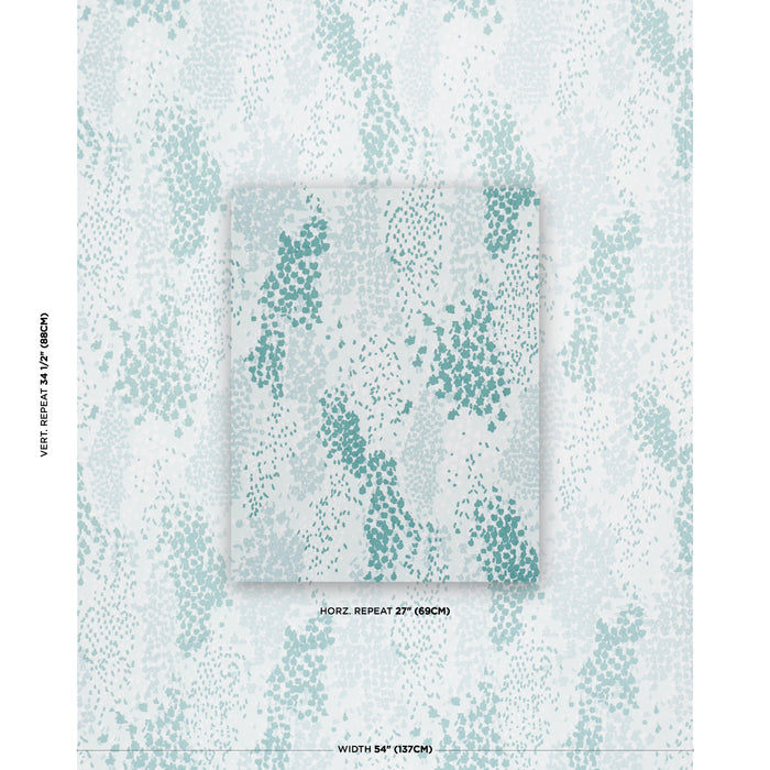 Schumacher Giverny Seaglass Fabric Sample TL400032