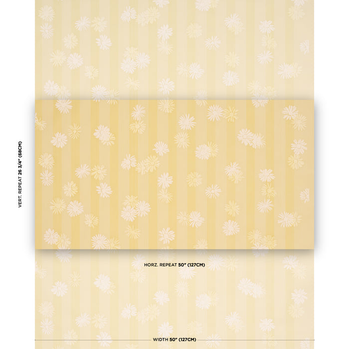 Schumacher Jackie's Daisy Buttercup Fabric Sample TL400042