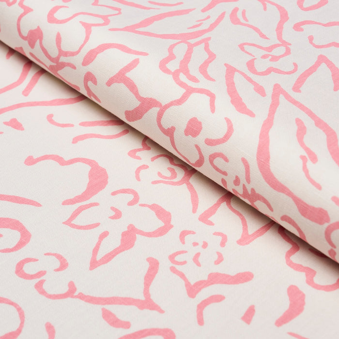 Schumacher Matisse Pink Fabric TL400050