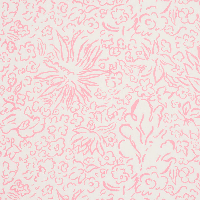 Schumacher Matisse Pink Fabric Sample TL400050