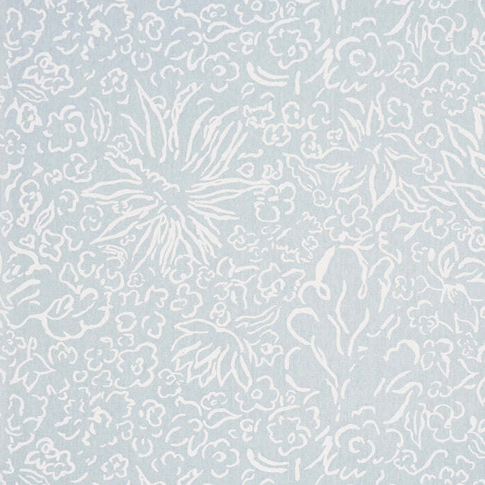 Schumacher Matisse White On Sky Fabric Sample TL400052
