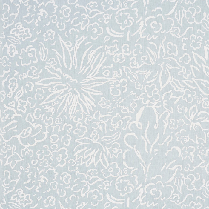Schumacher Matisse White On Sky Fabric Sample TL400052