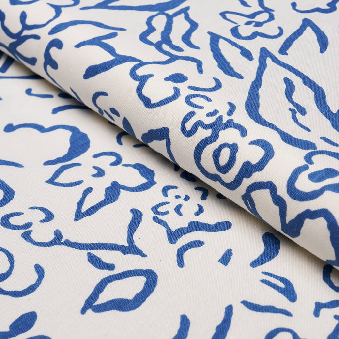 Schumacher Matisse Cobalt Fabric Sample TL400053