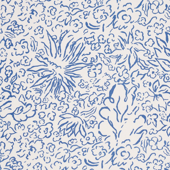 Schumacher Matisse Cobalt Fabric TL400053