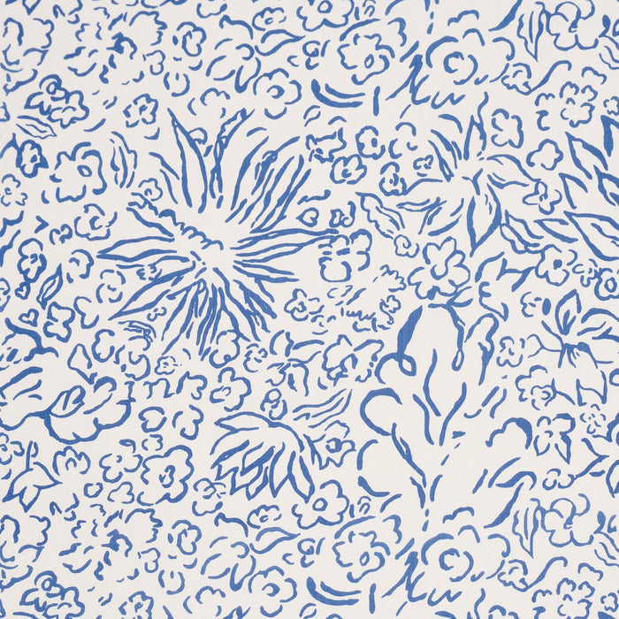 Schumacher Matisse Cobalt Fabric Sample TL400053