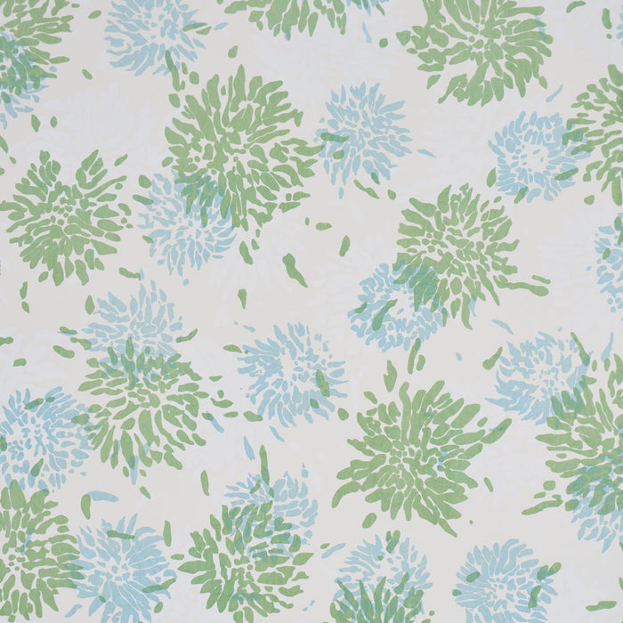 Schumacher Chrysanthemum By Tillett Green & Sky Wallpaper Sample TL800000