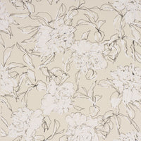 Schumacher Peony Silhouette Graphite Wallpaper TL800011