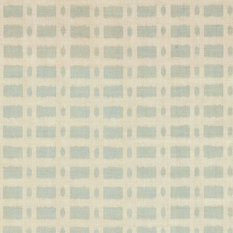 Schumacher Townline Road Aqua Fabric Sample TOWN003