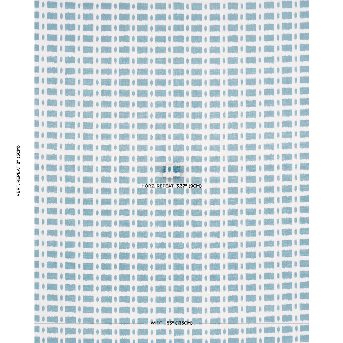 Schumacher Townline Road Marine Fabric Sample TOWN007