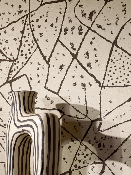 Pierre Frey Tapa Ocre Wallpaper FP074001