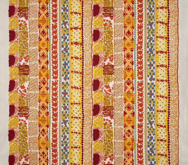 Pierre Frey Frida Carmin Aclatant Fabric F4127002