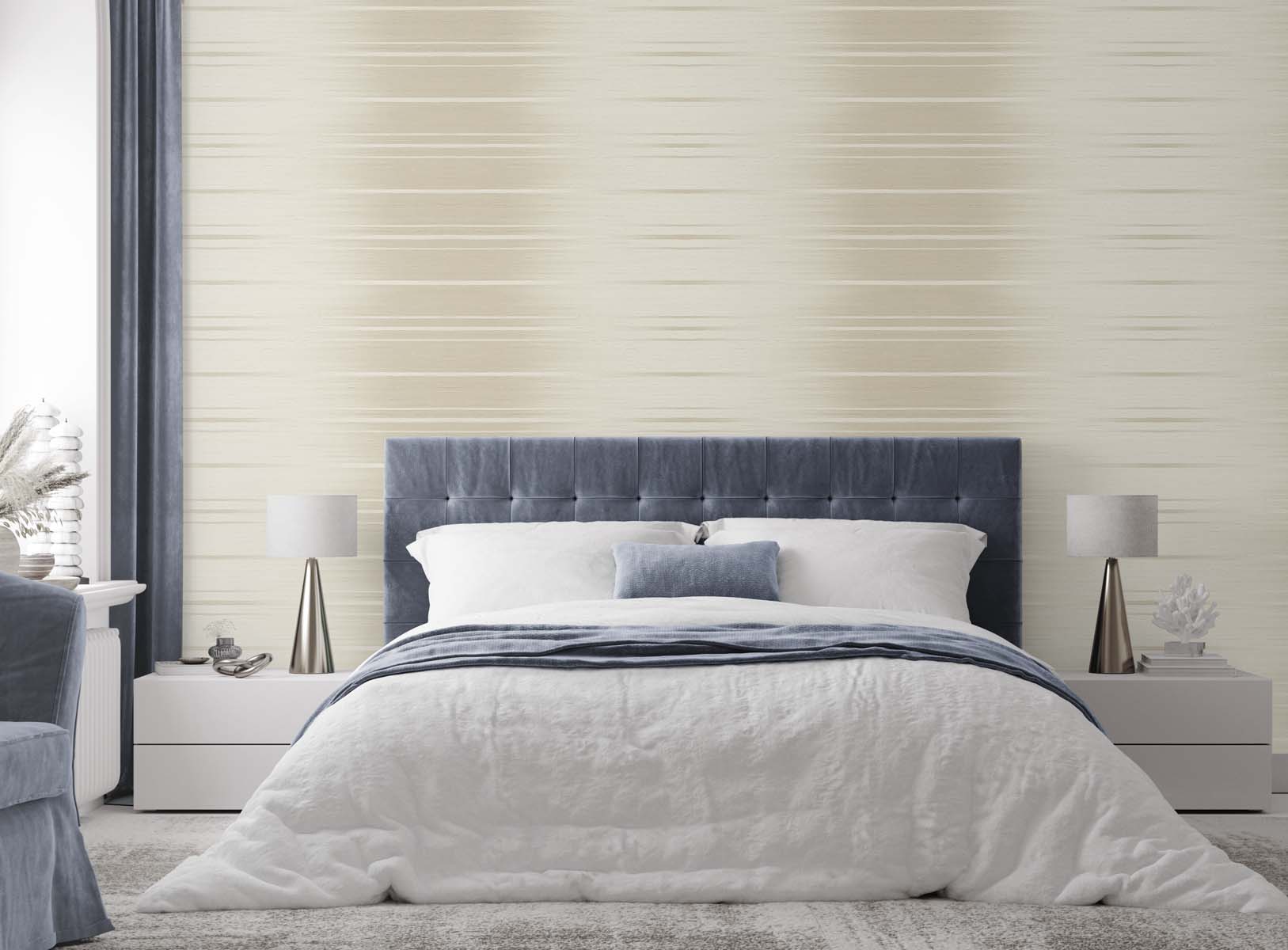 Seabrook Designs Horizon Ombre Nougat Wallpaper Sample TS80605