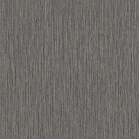Seabrook Designs Vertical Stria Graphite & Metallic Silver Wallpaper TS80910