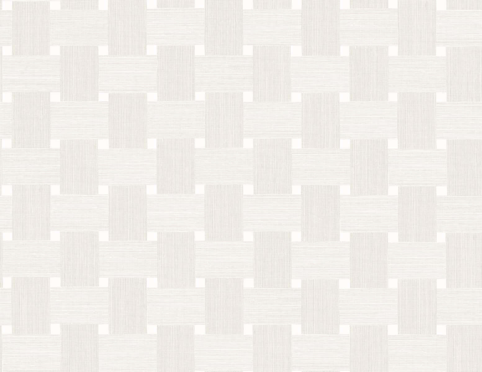 Seabrook Designs Basketweave Caster Sugar Wallpaper Sample TS81800