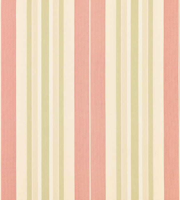 Old World Weavers Deanna Stripe Rose/Green Fabric Sample TT00160001