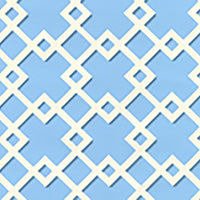 Quadrille Todd Blue Wallpaper 302794WW
