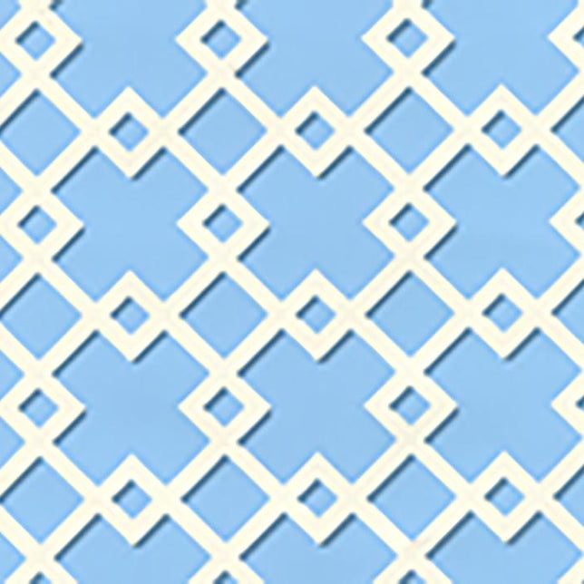 Quadrille Todd Blue 302794WW Wallpaper | 40% Off (Samples)