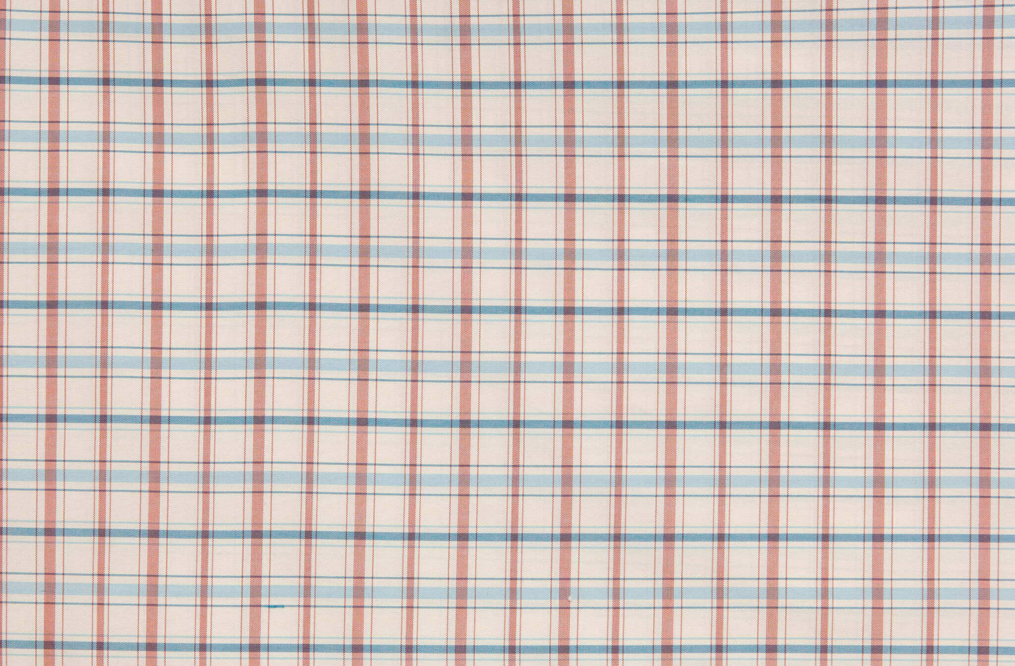 Braquenie Rambouillet Carreaux Bleu Tomette Fabric Sample B7567005