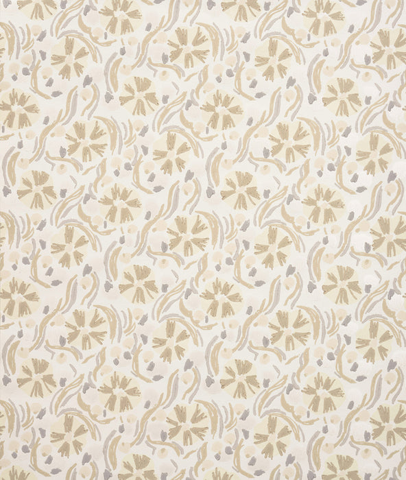 Pierre Frey Les Anemones Sable Wallpaper Sample FP006004