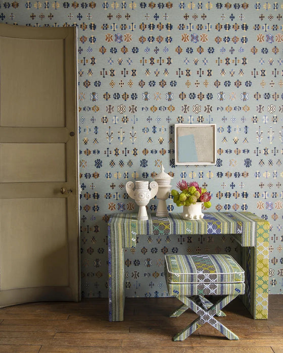 Pierre Frey Hamada Menthe Fabric F3948003