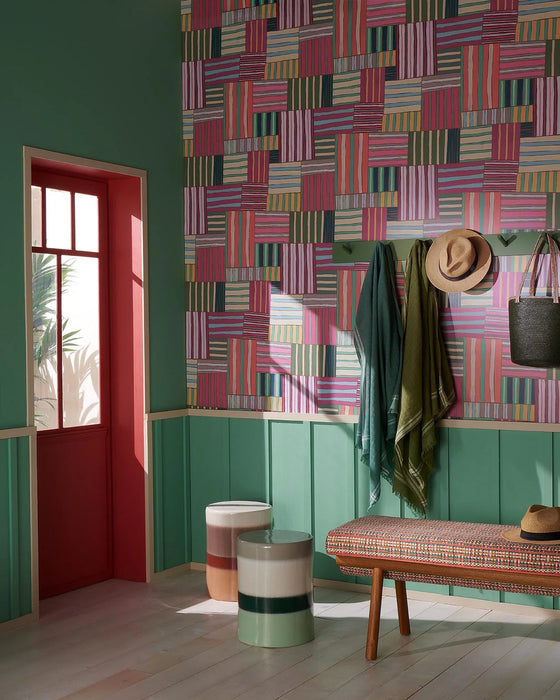 Pierre Frey Transat Sunset Wallpaper Sample FP013002