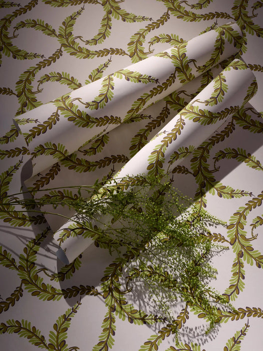 Pierre Frey Belle de provence Emeraude Wallpaper Sample FP270003