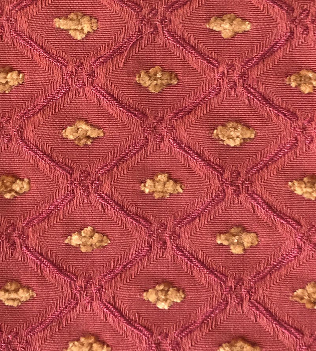Old World Weavers Jewel Tones Red Fabric Sample VG01260012