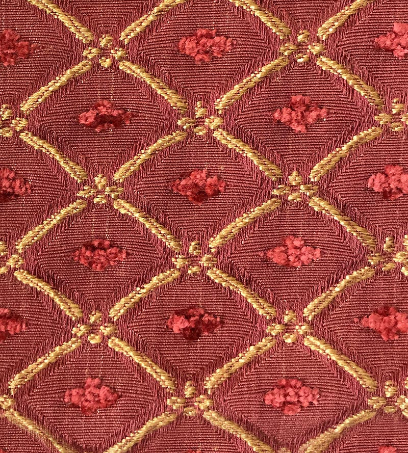 Old World Weavers Jewel Tones Cherry Fabric Sample VG01260013