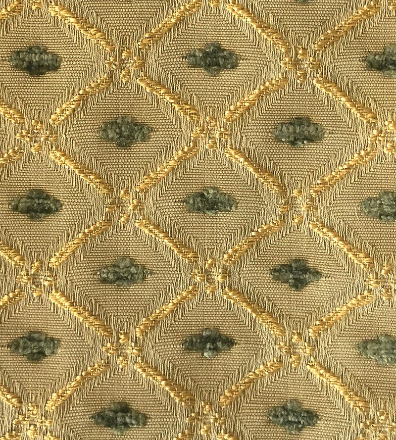 Old World Weavers Jewel Tones Olive Fabric VG01260014
