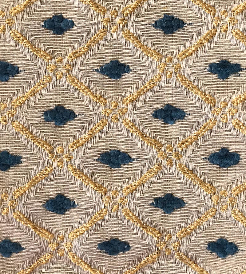 Old World Weavers Jewel Tones Rope Fabric Sample VG01260020
