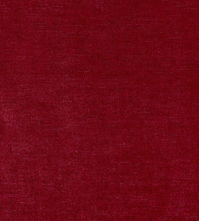 Old World Weavers Supreme Velvet Pompeian Red Fabric VPSUPR0134