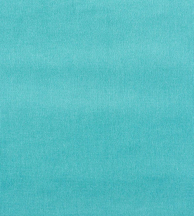 Old World Weavers Glamour Velvet Turquoise Fabric VPGLAM0309