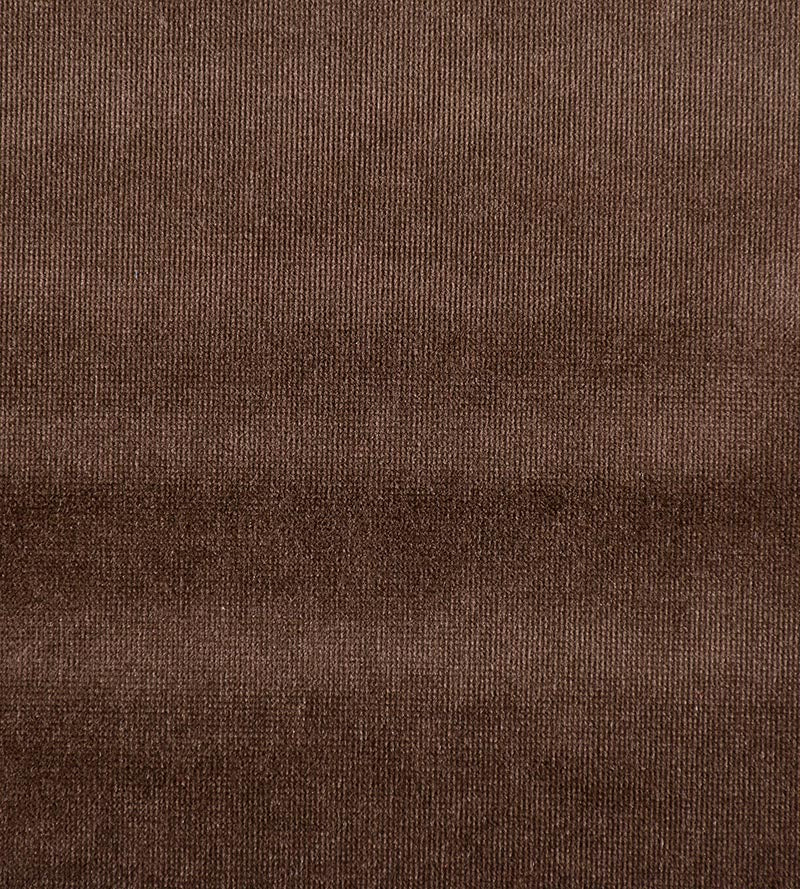 Old World Weavers Glamour Velvet Hickory Fabric VPGLAM0565