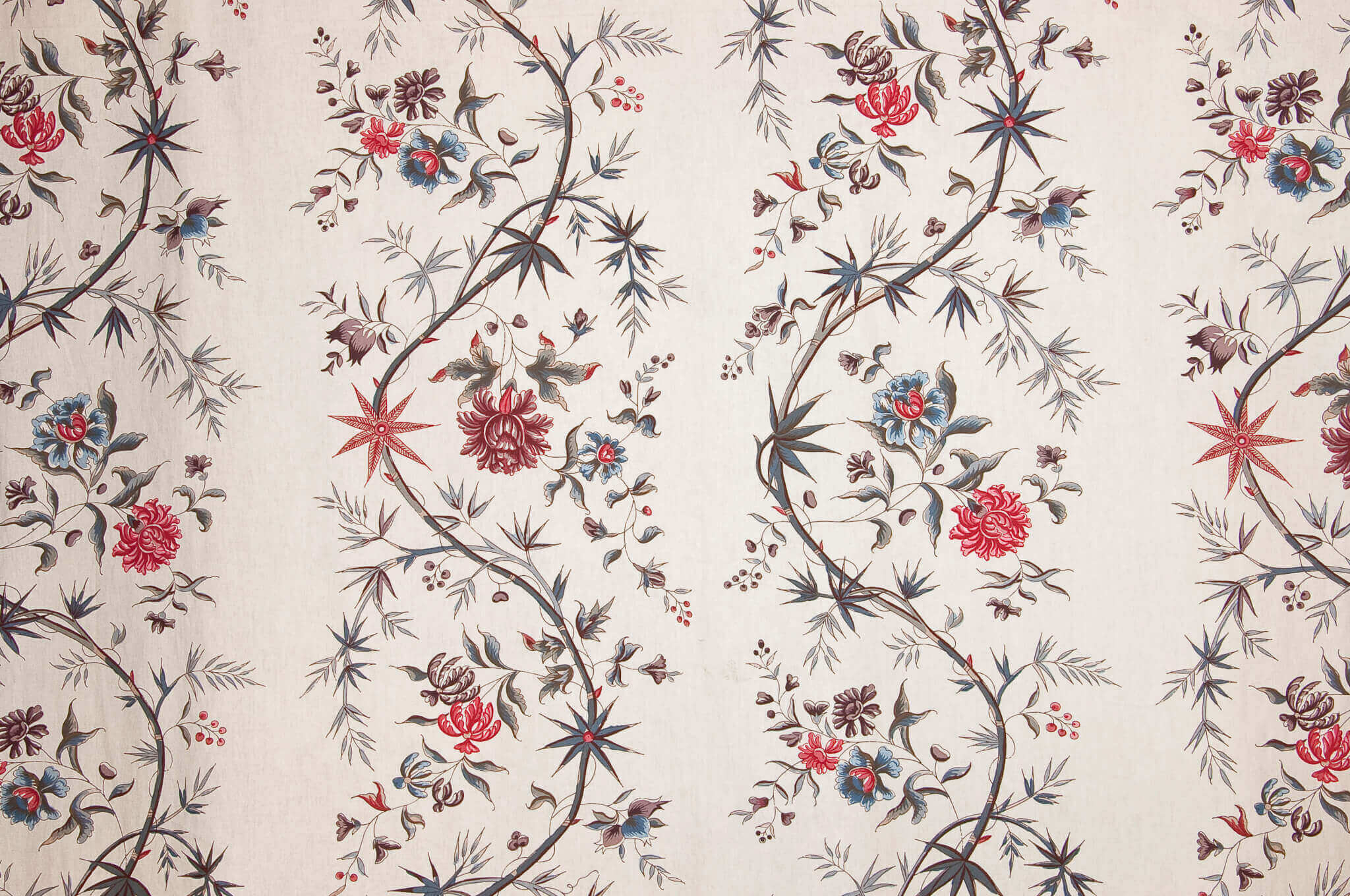 Braquenie Le Grand Genois Rayure 4 Chemins Multicolore Fabric B756D001