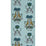 Clarke & Clarke Creatura Turquoise Wallpaper Sample W0114/04.CAC.0