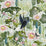 Clarke & Clarke Waterlily Wp Mineral Wallpaper Sample W0137/05.CAC.0