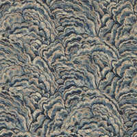 Clarke & Clarke Lumino Midnight/Copper Wp Wallpaper W0142/04.CAC.0