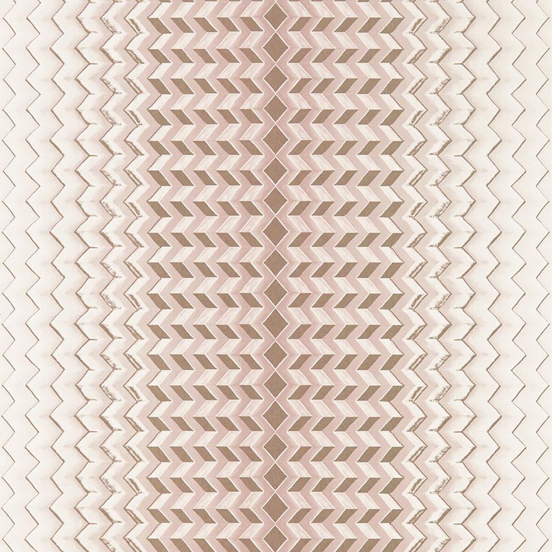 Clarke & Clarke Fragment Blush/Gold Wp Wallpaper Sample W0150/01.CAC.0