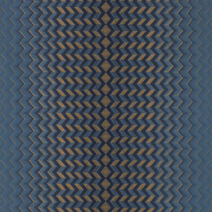 Clarke & Clarke Fragment Midnight/Copper Wp Wallpaper W0150/03.CAC.0