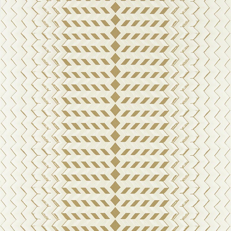 Clarke & Clarke Fragment Natural/Gold Wp Wallpaper Sample W0150/04.CAC.0