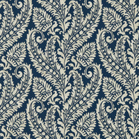 Clarke & Clarke Regale Denim Wp Wallpaper W0161/01.CAC.0
