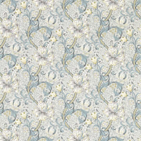 Clarke & Clarke Golden Lily Slate Wp Wallpaper W0174/02.CAC.0