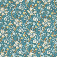 Clarke & Clarke Golden Lily Teal Wp Wallpaper W0174/03.CAC.0
