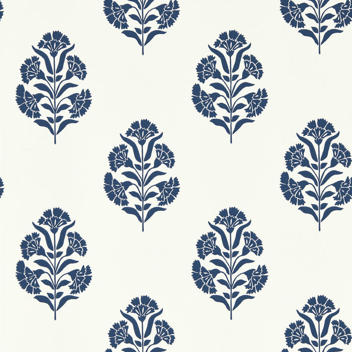Clarke & Clarke Standen Midnight Wp Wallpaper Sample W0199/03.CAC.0