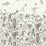 Clarke & Clarke Cloud Forest/Ivory Wp Wallpaper W0200/01.CAC.0