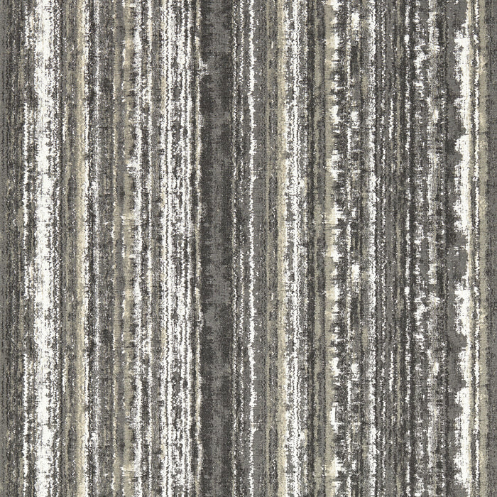 Clarke & Clarke Striatus Charcoal Gilver Wp Wallpaper W0211/01.CAC.0