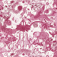 Clarke & Clarke Paradise Lost Berry Wp Wallpaper W0216/01.CAC.0