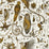 Clarke & Clarke Quetzal Gold Wp Wallpaper Sample W0217/02.CAC.0